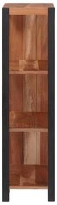Półka na książki brązowy 50 x 30 x 110 cm lite drewno akacji