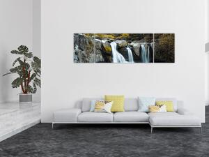 Obraz - Wodospady, Lushan, Chiny (170x50 cm)