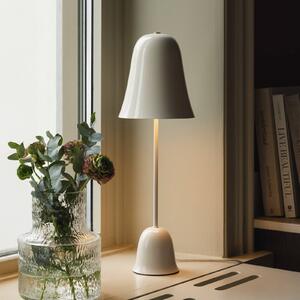 Globen Lighting Lampa stołowa Blåklockan, kremowy / amber, salon / jadalnia, metal, skandynawski