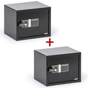 Sejf meblowy z zamkiem elektronicznym1+1 GRATIS, 300 x 380 x 300 mm