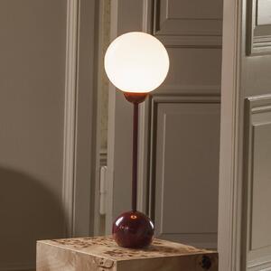 Globen Lighting Lampa stołowa Ripley, czerwony, salon / jadalnia, metal, design