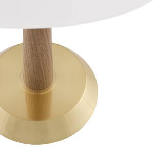 Globen Lighting Lampa stołowa Ligna, mosiężny / złoty, salon / jadalnia, metal, design