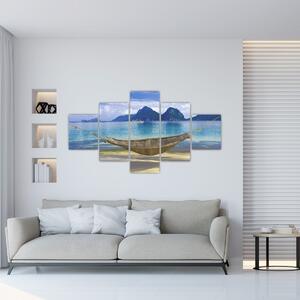Obraz - Obraz hamaka na plaży 2 (125x70 cm)