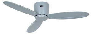 ECO PLANO II Inteligentny wentylator sufitowy 112 cm, jasnoszary – CasaFan CasaFan, Eco Plano II, szary, salon, tworzywo sztuczne, nowoczesny