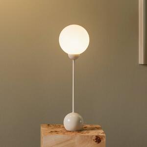 Globen Lighting Lampa stołowa Ripley, kremowy / amber, salon / jadalnia, metal, design