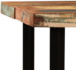 Stolik barowy z litego drewna odzyskanego, 150 x 70 x 107 cm