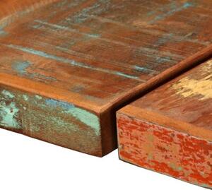 Stolik barowy z litego drewna odzyskanego, 150 x 70 x 107 cm