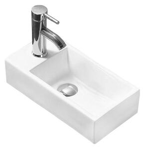 Mexen Inez umywalka nablatowa prawa 40 x 20 cm, biała - 21484000R