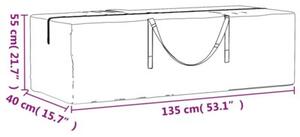 Torba do przechowywania poduszek ogrodowych, 135x40x55 cm, pe