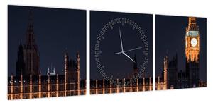 Obraz Big Bena w Londynie (z zegarem) (90x30 cm)