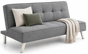 Popielata 3-osobowa sofa rozkładana Z5-N51