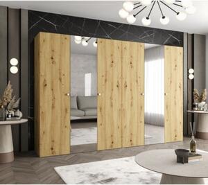 Szafa uchylna otwierana Parma 2 300 wys. 202 cm artisan + u. srebrny
