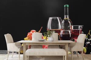 Fototapeta wino z winogronem