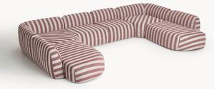 Sofa modułowa XL w paski Wolke