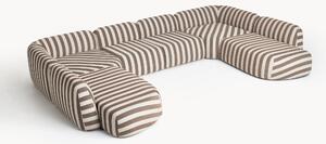 Sofa modułowa XL w paski Wolke