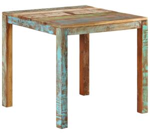 Stół do jadalni, 82x80x76 cm, drewno z odzysku