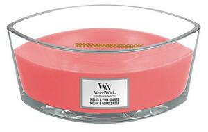 Świeca zapachowa WoodWick Hearthwick Melon & Pink Quartz