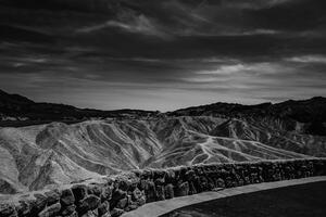 Fototapeta czarno-biały Park Narodowy Death Valley