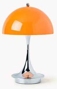 Mała mobilna lampa stołowa LED z Panthella 160, projekt Verner Panton