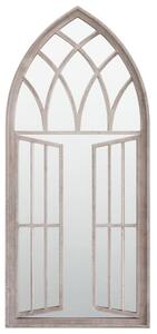 Lustro ogrodowe, piaskowe, 100x45 cm, żelazne