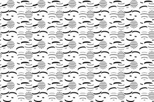 Tapeta czarno-białe ciekawe wzory