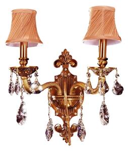 LAMPA ŚCIENNA KINKIET KRYSZTAŁOWY LUSSINARE W2