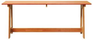 Ławka ogrodowa brązowy 119 x 47 x 35 cm lite drewno sosnowe