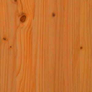 Ławka ogrodowa brązowy 119 x 44 x 76 cm lite drewno sosnowe