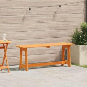 Ławka ogrodowa brązowy 119 x 47 x 35 cm lite drewno sosnowe