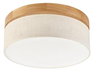 Brilagi Brilagi - Lampa sufitowa LED BELLADONNA LED/20W/230V śr. 30 cm kremowa/dąb BG2111