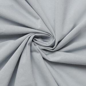 Prześcieradło nieprzepuszczalne Matex Jerseyjasnoszare, 180 x 200 x 20 cm, 180 x 200 cm