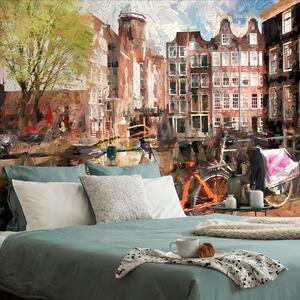 Samoprzylepna tapeta malowany Amsterdam