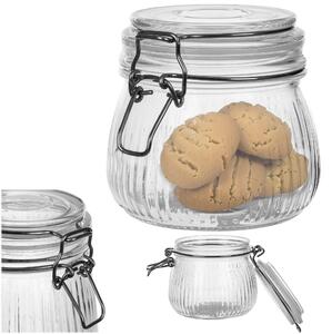 Pojemnik szklany z pokrywą Samo 500 ml 1 szt