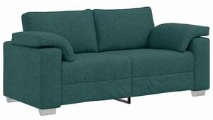 Sofa ciemna zieleÅ 180 x 77 x 82 cm tkanina