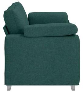 Sofa ciemna zieleÅ 180 x 77 x 82 cm tkanina