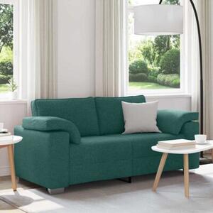 Sofa ciemna zieleÅ 180 x 77 x 82 cm tkanina