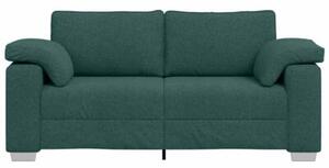 Sofa ciemna zieleÅ 180 x 77 x 82 cm tkanina
