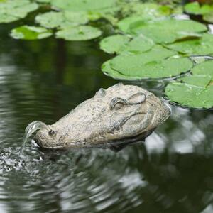 Ubbink Pływająca fontanna ogrodowa w kształcie krokodyla