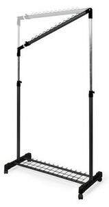 Compactor Stojak na ubrania pod schody Stairs Black , 91,5 x 45 x 102-170 cm