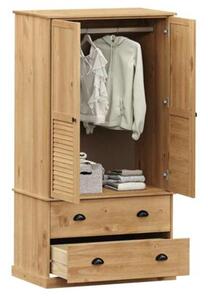 Szafa vigo, 90x55x170 cm, lite drewno sosnowe