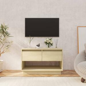 Szafka pod TV, dąb sonoma, 70x41x44 cm materiał drewnopochodny