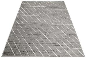 Stylowy szary dywan w nowoczesnym stylu - Umix 6X