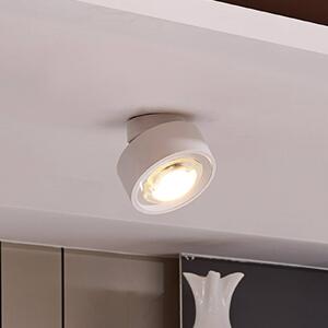 Lampa sufitowa LED Rotari Arcchio, możliwość ściemniania, biały / opal, salon / jadalnia, aluminium, nowoczesny