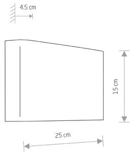 Nowodvorski Lighting Kinkiet Haga, kolor złoty, metal, szerokość 25 cm, G9