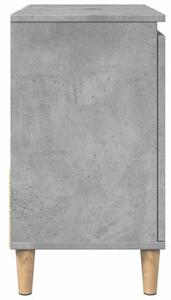 Szafka łazienkowa, szarość betonu, 65x33x60 cm