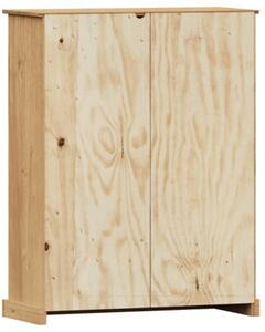 Szafka na książki vigo, 90x35x114,5 cm, lite drewno sosnowe