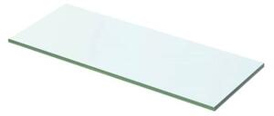 Półki, 2 szt., panel z bezbarwnego szkła, 50 x 15 cm