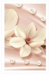 Plakat luksusowa magnolia