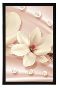 Plakat luksusowa magnolia