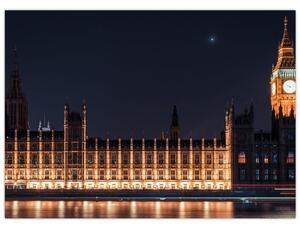 Obraz na szkle Big Bena w Londynie (70x50 cm)